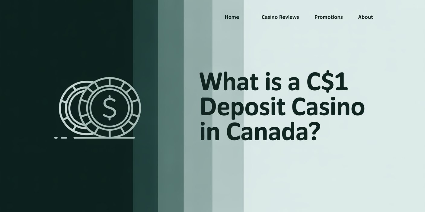 What is a C$1 Deposit Casino in Canada?